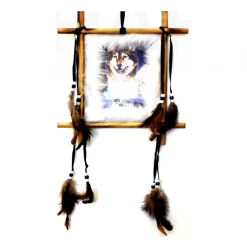 JD Party Dream Catcher Rectangle 28cm*23cm Bedroom Wall Hanging Home Decor Home & Garden