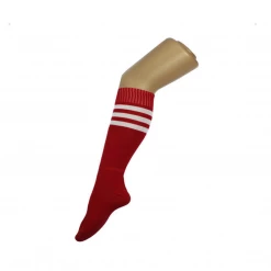JD Party Football Cheerleader Socks Sports Knee High 3 Stripes Costume Accessories