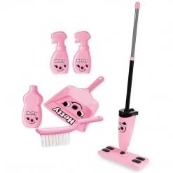 ATD Casdon Toy Henry Hetty Floor Cleaning Set Deluxe Toy Cleaning Trolley