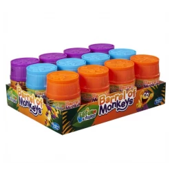 CREA Home & Garden Barrel Of Monkeys 12 Barrels In CDU Display Game
