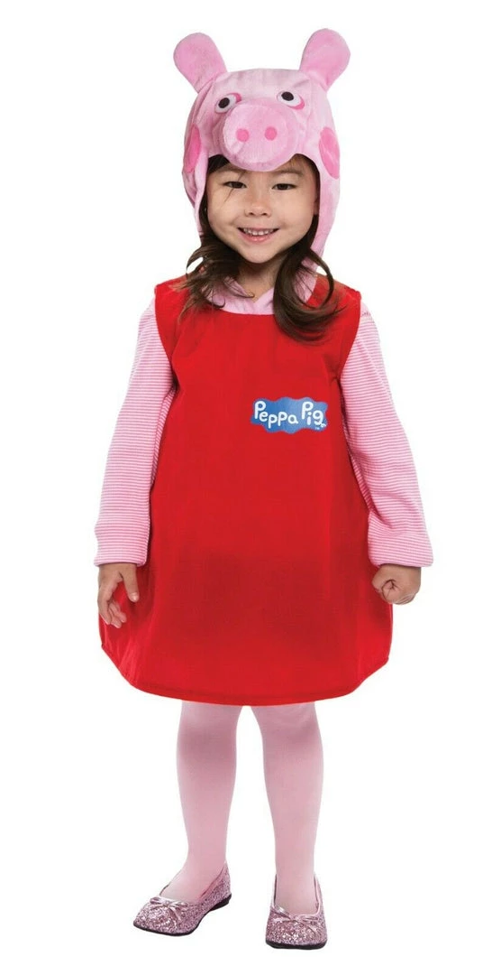 Morris Peppa Pig Deluxe Dress Size 2T-4T Toddler Girls Costume Costumes 3 Morris Peppa Pig Deluxe Dress Size 2T-4T Toddler Girls Costume Costumes