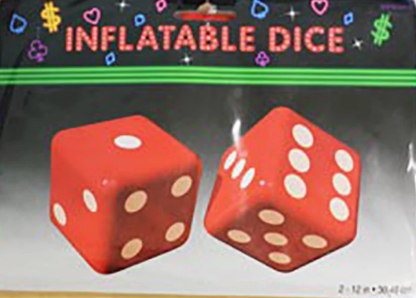 Balloon Agencies Home & Garden 2Pcs 30cm Jumbo Large Inflatable Dice Dot Diagonal Giant Blow Up Toy Party Air 2 Balloon Agencies Home & Garden 2Pcs 30cm Jumbo Large Inflatable Dice Dot Diagonal Giant Blow Up Toy Party Air