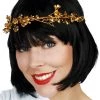 Tomfoolery Greek Goddess Gold Vine Flower Headband Ladies Costume Accessory Costume Accessories