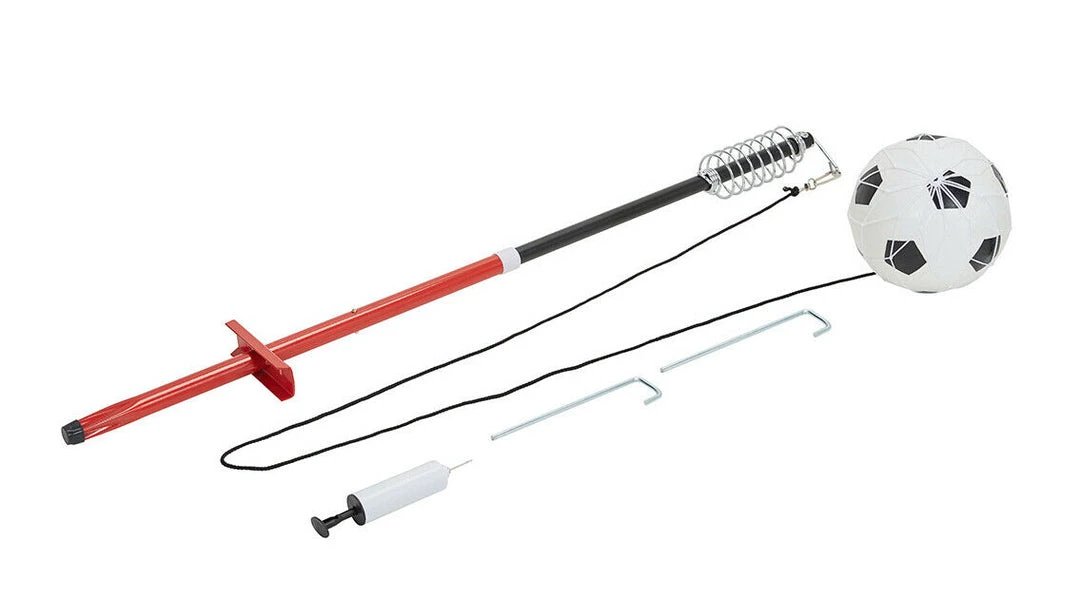 Kmart Home & Garden Soccer Totem Pole Set Height Adjustable Durable Steel String Training 2 Kmart Home & Garden Soccer Totem Pole Set Height Adjustable Durable Steel String Training