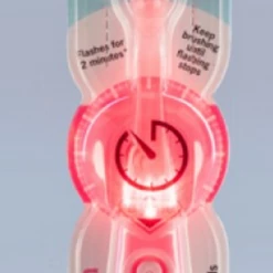 MDI Australia Pink Unicorn Light Up Toothbrush Kids For Ages 3+ Flashes For 2 Minutes Teeth