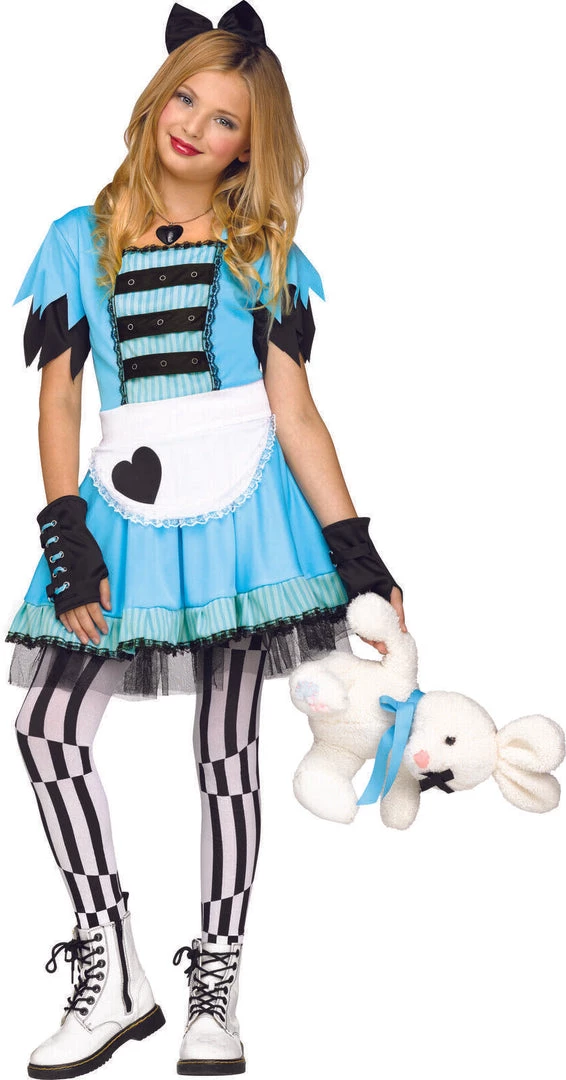 Sweidas Alice Wild Wonderland Tween Halloween Girls Costume Costumes 1 Sweidas Alice Wild Wonderland Tween Halloween Girls Costume Costumes