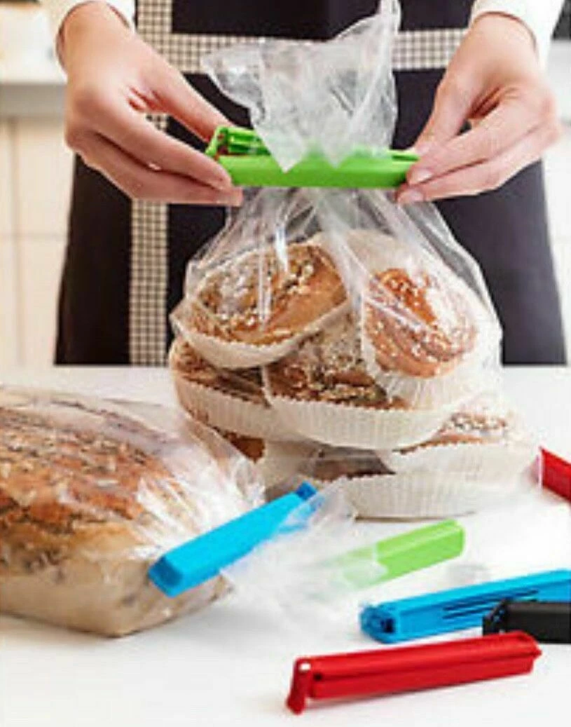 Kmart 10pc Mixed Bag Sealing Clips Food Fresh Reusable Freezer Fridge Plastic Seal 4 Kmart 10pc Mixed Bag Sealing Clips Food Fresh Reusable Freezer Fridge Plastic Seal