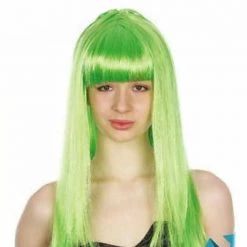 JD Party Fancy Dress Up Costume Party Long Wig Straight Cosplay Funk Disco Halloween Wigs
