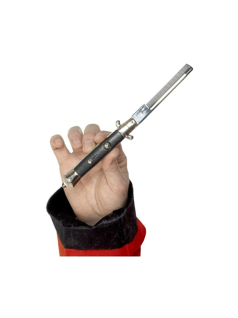 Smiffys 50S Style Teddy Boy Flick Comb Costume Accessory 1 Smiffys 50S Style Teddy Boy Flick Comb Costume Accessory
