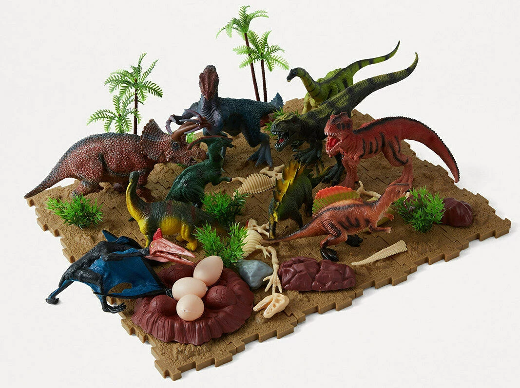 Kmart 62 Piece Prehistoric Kingdom Of Dinosaurs Adventure Kids Toy Play Set Figures Home & Garden 1 Kmart 62 Piece Prehistoric Kingdom Of Dinosaurs Adventure Kids Toy Play Set Figures Home & Garden