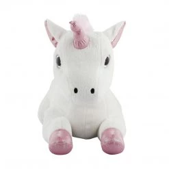 Kmart Home & Garden Cute Stuffed Animal Light Up Sequin Unicorn Plush Kids Soft Toy