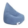 Kmart Teardrop Bean Bag Beanbag Skin Lounge Chair Denim Blue Cotton 200L Capacity Home & Garden