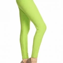 Unbranded Awesome 80s Leggings Neon Disco Pants Ladies Costume Accessory Costume Accessories