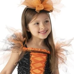 Rubie's Moonlight Fancy Witch Light Up Purple Orange Pink Halloween Girls Costume Halloween Costumes