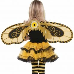 Balloon Agencies Costume Accessories Bumbleebee Fairy Wings Girls Costume Accessory
