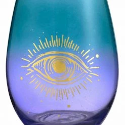 Unbranded Pick Your Potion Stemless Wine Glasses 440ml Pack Of 2 Halloween Party Supplies