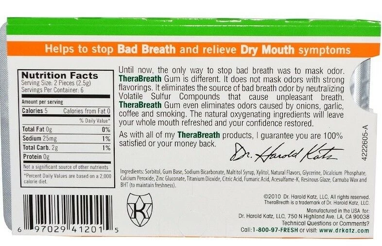 IHerb Health & Beauty Therabreath Fresh Breath Chewing Gum Xylitol Eliminates Bad Breath Halitosis 9 IHerb Health & Beauty Therabreath Fresh Breath Chewing Gum Xylitol Eliminates Bad Breath Halitosis