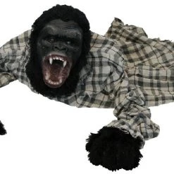 Unbranded Halloween Props/Decoration Animated Gorilla Torso W/Light Up Eyes Halloween Decoration