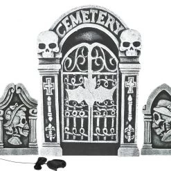 Sunstar 24 Pc Cemetery Tombstone Graveyard Set Skeleton Garden Halloween Decorations 6 Sunstar 24 Pc Cemetery Tombstone Graveyard Set Skeleton Garden Halloween Decorations