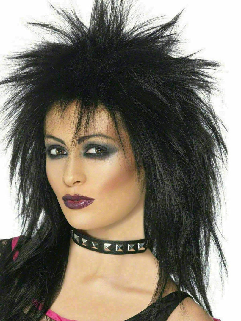 Smiffys Rock Diva Wig 80s Mullet Punk Ladies Fancy Dress Tina Turner Costume Wig Wigs 2 Smiffys Rock Diva Wig 80s Mullet Punk Ladies Fancy Dress Tina Turner Costume Wig Wigs
