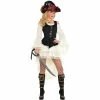Balloon Agencies Costumes Black Pirate Vest Ladies Costume