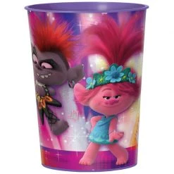 Officially Licensed DreamWorks Trolls Product Trolls World Tour Favour Cup Boxes Container Party Bag Party Supplies