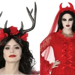 Rubies Villainous Veil Dark Woodlands Beauty Headpiece Ladies Costume Accessory