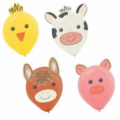 Balloon Agencies Barn Yard Ahoy Pirates Latex Birthday Balloons Decorating Kit Party Supplies