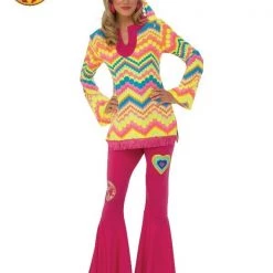 Rubies Costumes 60s 70s Hippie Babe Go Go Girl Disco Diva Mod Girl Ladies Costume