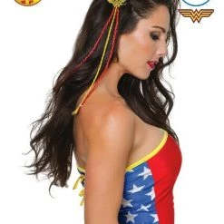 Rubies Licensed Wonder Woman Costume Cape Boots Gauntlets Light Up Lasso Tiara 16 Rubies Licensed Wonder Woman Costume Cape Boots Gauntlets Light Up Lasso Tiara
