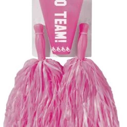 Morris Costumes Cheerleader Costume Pom Pom & Megaphone Pink Red White Black Blue Green Burgundy Costume Accessories 17 Morris Costumes Cheerleader Costume Pom Pom & Megaphone Pink Red White Black Blue Green Burgundy Costume Accessories