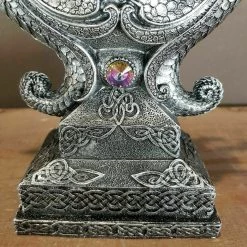 MAL 25cm Dragon Lava Lamp LED Light Ornament Statue Flowing Lava Night Light Home & Garden