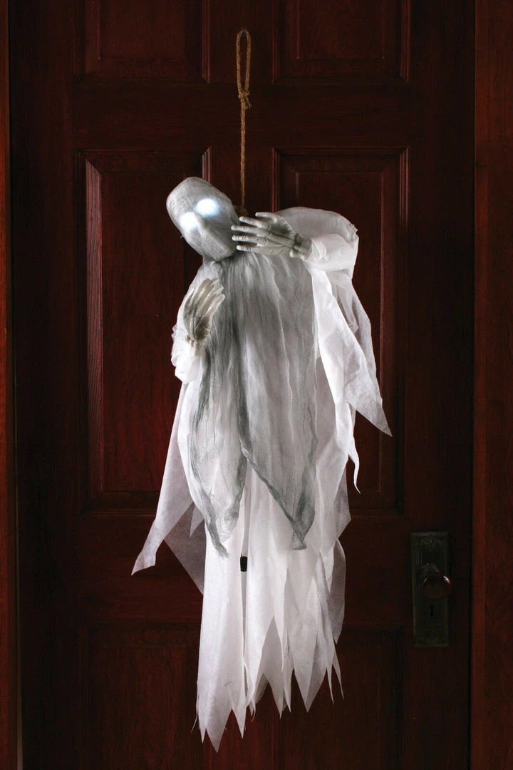 Sweidas Halloween Props/Decoration Animated Fade In & Out Light Up Eyes Strangling Ghost Halloween Prop 3 Sweidas Halloween Props/Decoration Animated Fade In & Out Light Up Eyes Strangling Ghost Halloween Prop