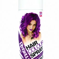 Carnival Health & Beauty Rebellious Coloured Hair Spray Paint Colour Washable Removable