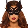 Morris Costume Accessories Glitter Black Mask Halloween Ladies Costume Accessory