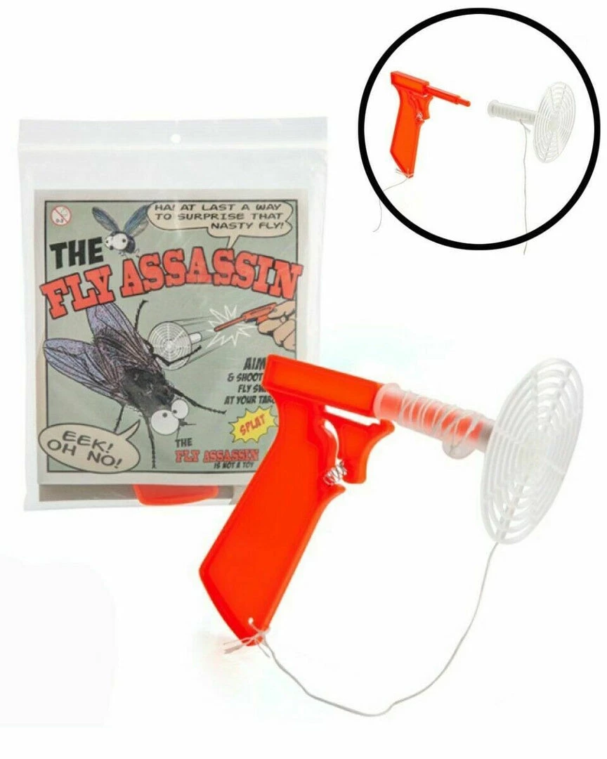 Crazy Costume Deals Costume Accessories Fly Assassin Gun Fly Swatter Gun Aim & Fire At Insects Mosquitos Ants Spiders 1 Crazy Costume Deals Costume Accessories Fly Assassin Gun Fly Swatter Gun Aim & Fire At Insects Mosquitos Ants Spiders