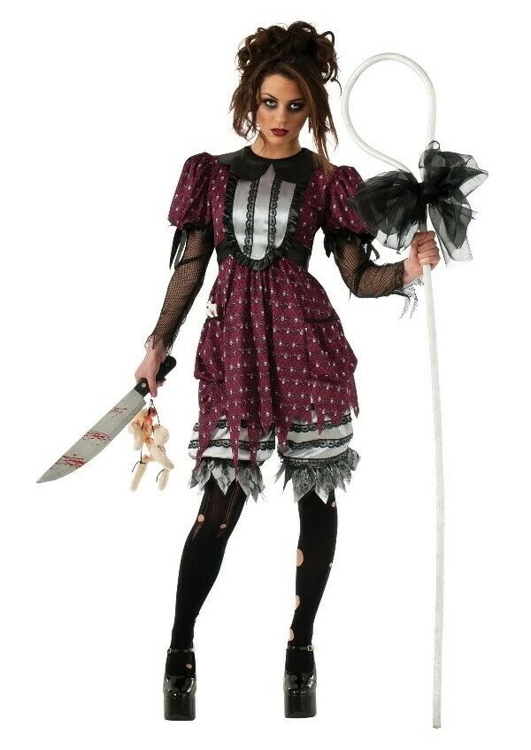 Rubie's Halloween Costumes Little Bo-Peep Creep Halloween Ladies Costume 1 Rubie's Halloween Costumes Little Bo-Peep Creep Halloween Ladies Costume