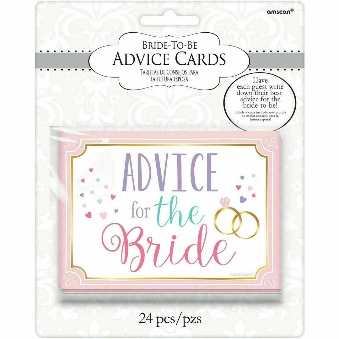 Amscan Party Supplies Hens Night Bridal Shower Card Game Advice For The Bride Cards 1 Amscan Party Supplies Hens Night Bridal Shower Card Game Advice For The Bride Cards