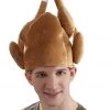 Morris Costume Accessories Roasted Turkey Funny Plush Hat Costume Accessory