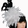 Sweidas 20s Flapper Cabaret Mardi Gras Feather Fascinator Burlesque Costume Headband