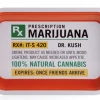 MDI Australia Ganja Weed Prescription Marijuana Rolling Case Rolling Tray Tobacco Herb Home & Garden