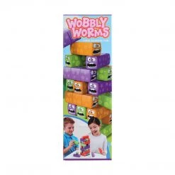 Kmart Home & Garden Wobbly Worms Tower Balancing Game Kids Family Fun Jenga Tumbling Tower
