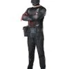Rubie's Halloween Costumes Licensed Mens Fortnite Black Knight Costume Epic Game Adults Halloween Jumpsuit