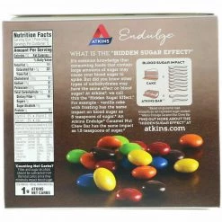 Atkins Diet Endulge Chocolate Candies Healthy Weight Loss Snack 5 X Bars