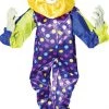 Unbranded 96cm Sinister Animated Clown Circus Halloween Decoration Prop