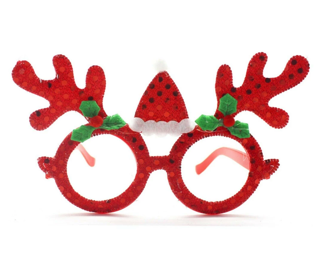 JD Party Christmas Costume Accessories Christmas Reindeer Rudolph Party Glasses Kids Adult Costume Accessory 1 JD Party Christmas Costume Accessories Christmas Reindeer Rudolph Party Glasses Kids Adult Costume Accessory
