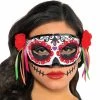 Balloon Agencies Day Of The Dead Ladies Masquerade Costume Mask Costume Accessories