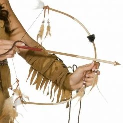 Smiffys Costume Accessories Feathered Indian Bow And Arrow Set Cowboys And Indians Costume Accessory