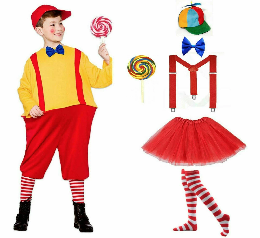 Unbranded Tweedle Dee Tweedle Dum Costume Ladies Girls Alice In Wonderland Costume 1 Unbranded Tweedle Dee Tweedle Dum Costume Ladies Girls Alice In Wonderland Costume