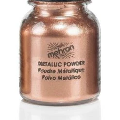 Tomfoolery Costume Accessories Mehron Metallic Powder & Mixing Liquid Face Body Paint Make Up GOLD SILVER